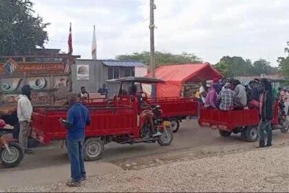 Baja afluencia comercial haitiana en Pedernales por lluvias