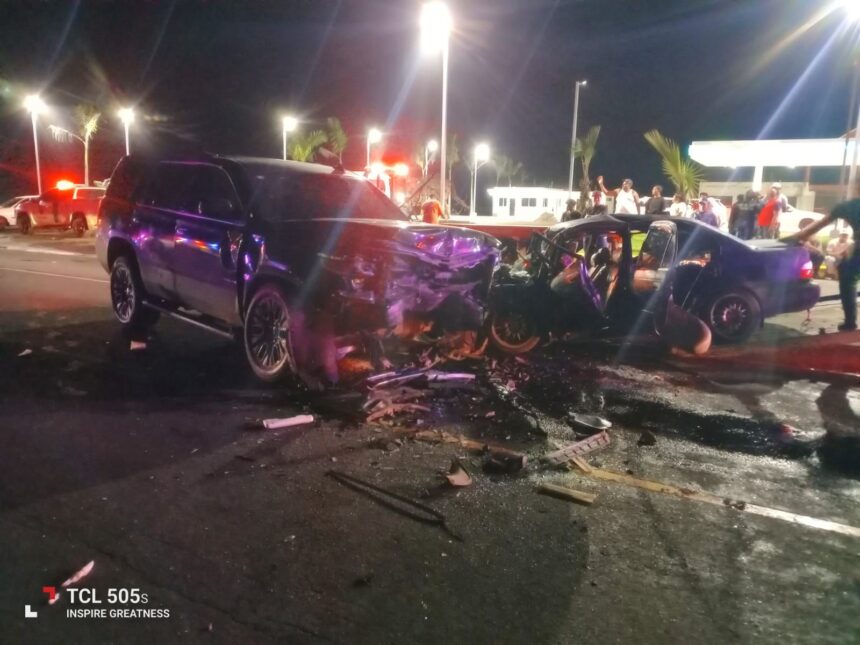 Una muerta y tres heridos en choque en Autovía del Nordeste