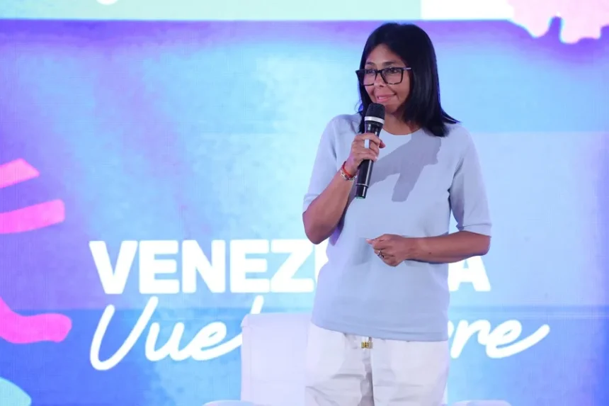 Delcy Rodríguez lanza plan para optimizar activos y producción