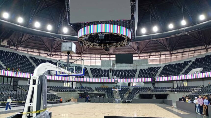 Arena Banreservas lista para Juegos Centroamericanos 2026