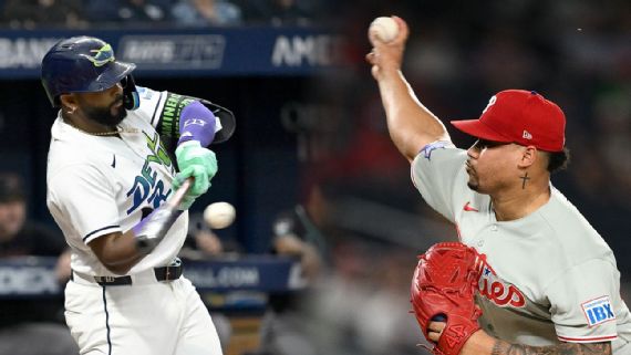 Junior Caminero y Jhoan Durán, premiados por MLB en junio